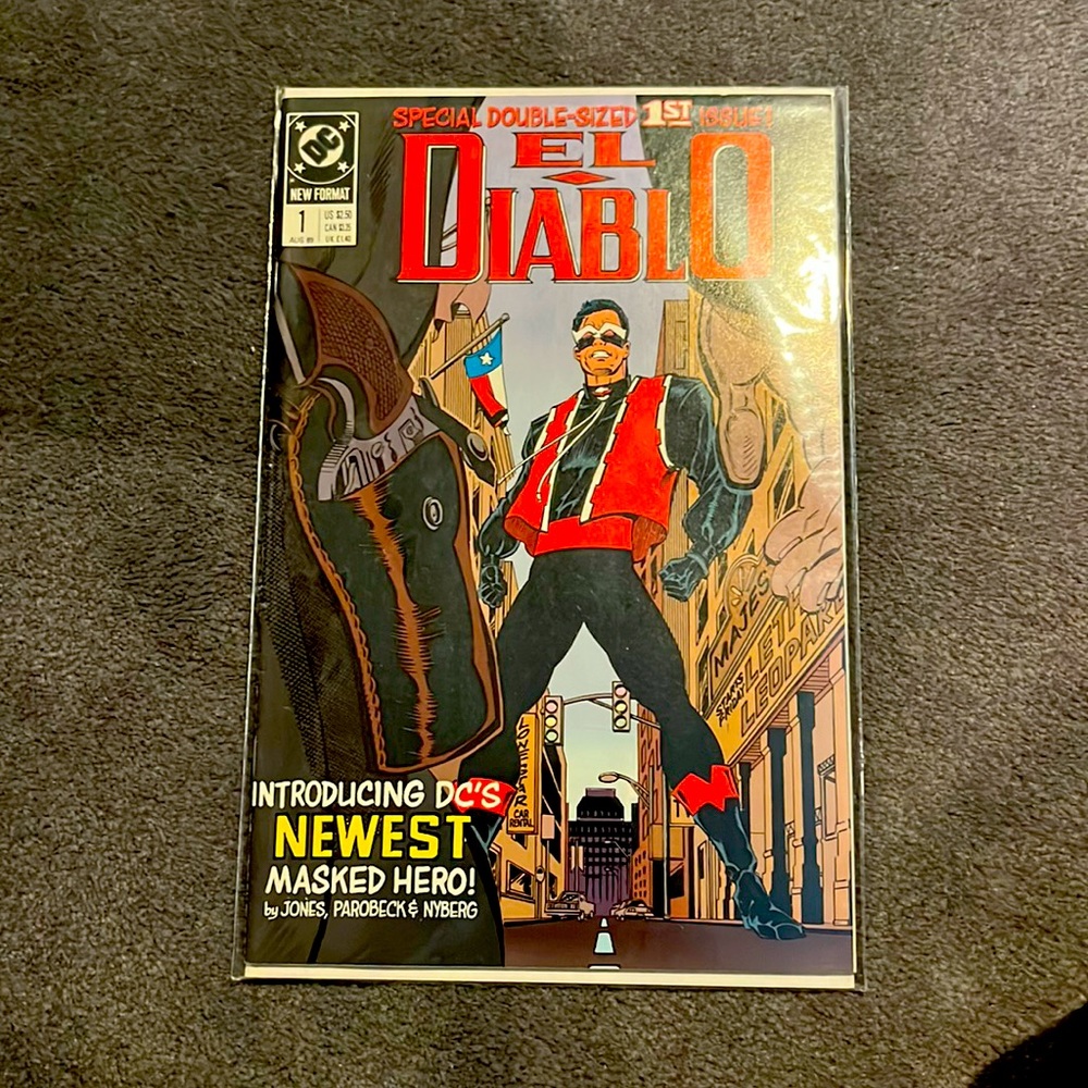 1989 Vintage First 🇵🇷 Puerto Rican 🇵🇷Superhero (first issue)
